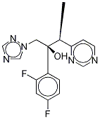 rac 5-Desfluoro Voriconazole
 Structure