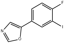 5-(4-Fluoro-3-iodophenyl)-1,3-oxazole|5-(4-氟代-3-碘苯基)噁唑