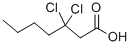 2,2-DICHLOROHEXANOIC ACID Structure