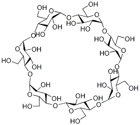 磺丁基-Β-环糊精钠盐,182410-00-0,结构式
