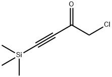 1-CHLORO-4-TRIMETHYLSILANYL-BUT-3-YN-2-ONE Struktur