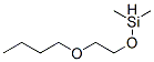 ブトキシエトキシジメチルシラン 化学構造式