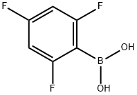 2,4,6-三氟苯硼酸,182482-25-3,结构式