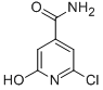 2-HYDROXY-6-CHLOROPYRIDINE-4-CARBOXAMIDE,182483-97-2,结构式