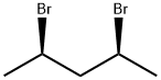 (2R,4S)-2,4-Dibromopentane 结构式