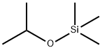 (イソプロピルオキシ)トリメチルシラン 化学構造式