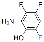 Phenol, 2-amino-3,4,6-trifluoro- (9CI) Struktur