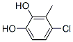 4-chloro-3-methylpyrocatechol ,18257-21-1,结构式