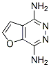 Furo[2,3-d]pyridazine, 4,7-diamino- (8CI) Structure