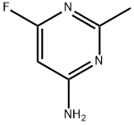 Pyrimidine, 4-amino-6-fluoro-2-methyl- (8CI) Structure