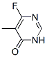 4(3H)-Pyrimidinone, 6-fluoro-5-methyl- (8CI) 结构式