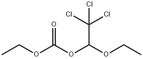 2,2,2-trichloro-1-ethoxyethyl ethyl carbonate  Structure