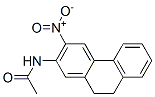 N-(9,10-Dihydro-3-nitrophenanthren-2-yl)acetamide Structure