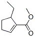 1-Cyclopentene-1-carboxylicacid,5-ethyl-,methylester(9CI),182683-18-7,结构式