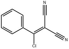 Α-氯苯亚甲基丙二腈, 18270-61-6, 结构式