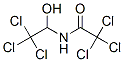 2,2,2-trichloro-N-(2,2,2-trichloro-1-hydroxy-ethyl)acetamide 化学構造式