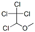 1,1,1,2-tetrachloro-2-methoxy-ethane Struktur