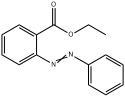 Azobenzene-2-carboxylic acid ethyl ester 结构式