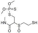 Dithiophosphoric acid S-[2-[(2-mercaptoethyl)sulfinyl]-3-(methylamino)-3-oxopropyl]O,O-dimethyl ester|