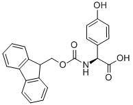 FMOC-L-4-HYDROXYPHENYLGLYCINE,182883-41-6,结构式