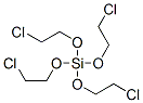 Tetra(2-chloroethoxy)silane Struktur