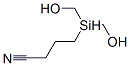 4-(dihydroxymethylsilyl)butyronitrile 结构式