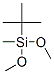 (1,1-dimethylethyl)dimethoxymethyl-Silane Structure