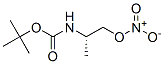 Carbamic acid, [(1S)-1-methyl-2-(nitrooxy)ethyl]-, 1,1-dimethylethyl ester (9CI) 结构式