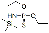 THIOPHOSPHORIC ACID-O,O-DIETHYL ESTER-N-TRIMETHYLSILYLAMIDE Structure