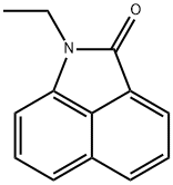 1-エチルベンゾ[cd]インドール-2(1H)-オン 化学構造式