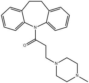 18300-61-3 10,11-Dihydro-5-[3-(4-methyl-1-piperazinyl)-1-oxopropyl]-5H-dibenz[b,f]azepine