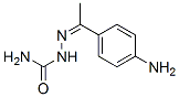 1-(α-メチル-4-アミノベンジリデン)セミカルバジド 化学構造式