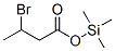 3-Bromobutyric acid trimethylsilyl ester Structure