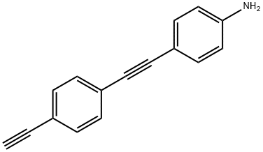 4-(4-氨基苯乙炔基)苯乙炔 结构式