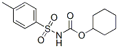 N-Tosylcarbamic acid cyclohexyl ester,18303-08-7,结构式