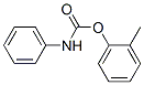 Carbamic acid, N-phenyl-, 2-methylphenyl ester 结构式