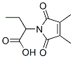 1H-Pyrrole-1-acetic acid, alpha-ethyl-2,5-dihydro-3,4-dimethyl-2,5-dioxo- (9CI) Structure