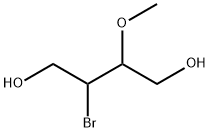 2-溴-3-甲氧基丁烷-1,4-二醇 结构式