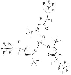 TRIS(6,6,7,7,8,8,8-HEPTAFLUORO-2,2-DIMETHYL-3,5-OCTANEDIONATO)YTTERBIUM|三(6,6,7,7,8,8,8-七氟-2,2-二甲基-3,5-乙酰辛酮基)镱