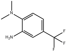 N~1~,N~1~-dimethyl-4-(trifluoromethyl)-1,2-benzenediamine(SALTDATA: FREE) Structure