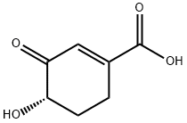 1-Cyclohexene-1-carboxylicacid,4-hydroxy-3-oxo-,(S)-(9CI)|