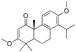 14-Isopropyl-3,13-dimethoxypodocarpa-2,8,11,13-tetren-1-one Struktur