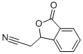 (3-OXO-1,3-DIHYDRO-ISOBENZOFURAN-1-YL)-ACETONITRILE Struktur