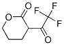 2H-Pyran-2-one, tetrahydro-3-(trifluoroacetyl)-, (+)- (9CI)|