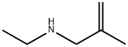 N-エチル-2-メチル-2-プロペン-1-アミン 化学構造式