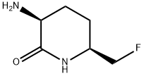 2-Piperidinone,3-amino-6-(fluoromethyl)-,(3S-cis)-(9CI) Struktur