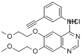 エルロチニブ塩酸塩 (TARCEVA) 化学構造式