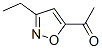 Ethanone, 1-(3-ethyl-5-isoxazolyl)- (9CI) 结构式