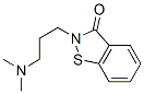 2-[3-(dimethylamino)propyl]-1,2-benzisothiazol-3(2H)-one Structure