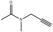 N-甲基-N-(丙-2-炔-1-基)乙酰胺, 18341-31-6, 结构式